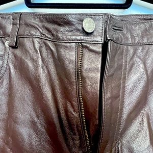 Genuine Leather Pant 14p